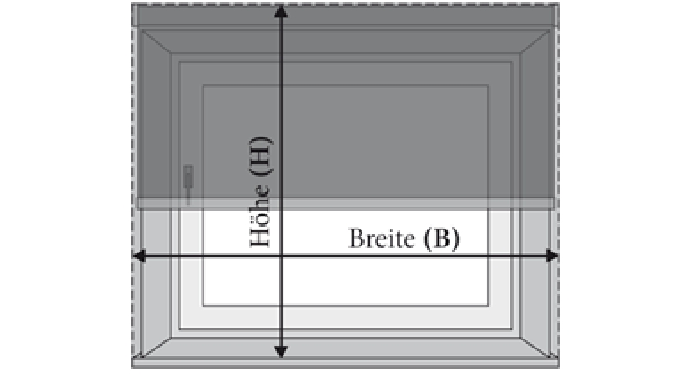 Messen vor der Fensternische 1