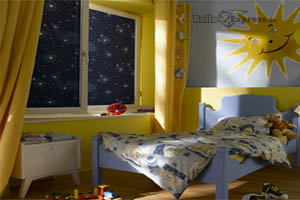 Kinderzimmer Plissee