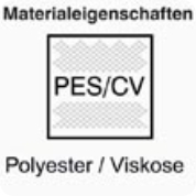 Plissee Polyester Viskose