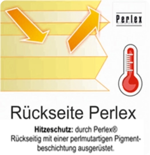 Perlex Plissee