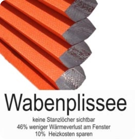 Wabenplissee