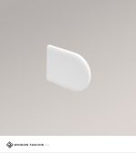 weiß Vorschau Endkappe für Metallträger Rollos M #1W weiß