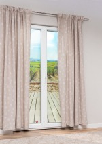 beige Vorschau Lysel - Dekoschal Ocara #1W in beige beige