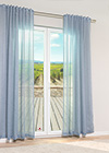Graublau Vorschau Lysel - Dekoschal Divo #1W in Graublau Graublau