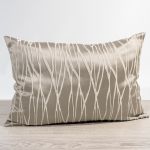 sandbeige Vorschau Lysel - Dekokissen rechteckig Malaita #1W in beigegrau sandbeige