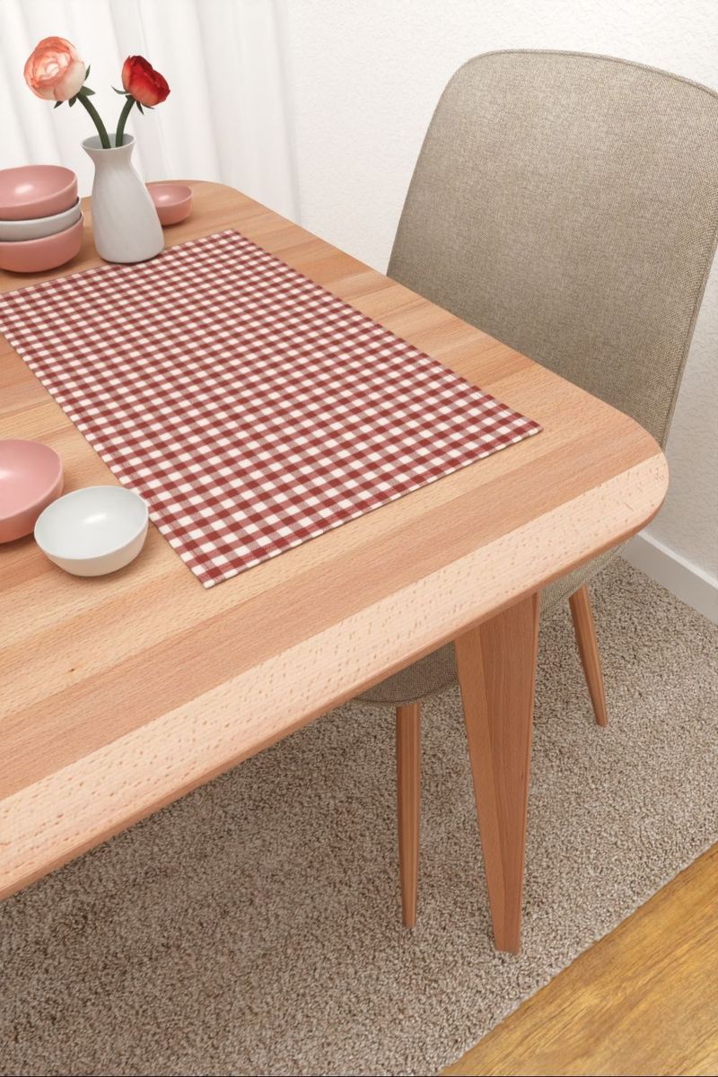 Platzdeckchen in rot