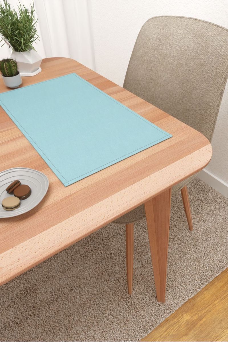 Platzdeckchen in blau