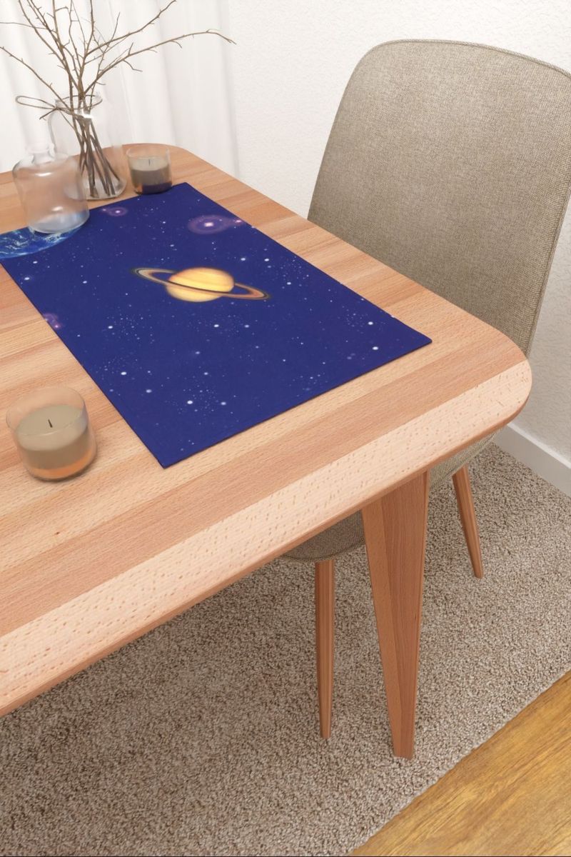 Platzdeckchen in Blau