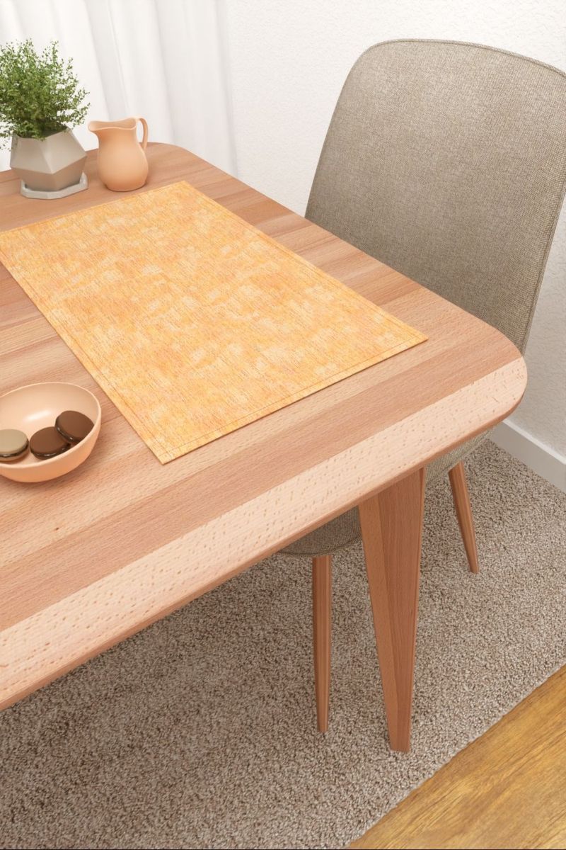 Platzdeckchen in orange