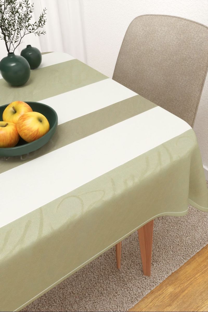 Tischdecke eckig in grn