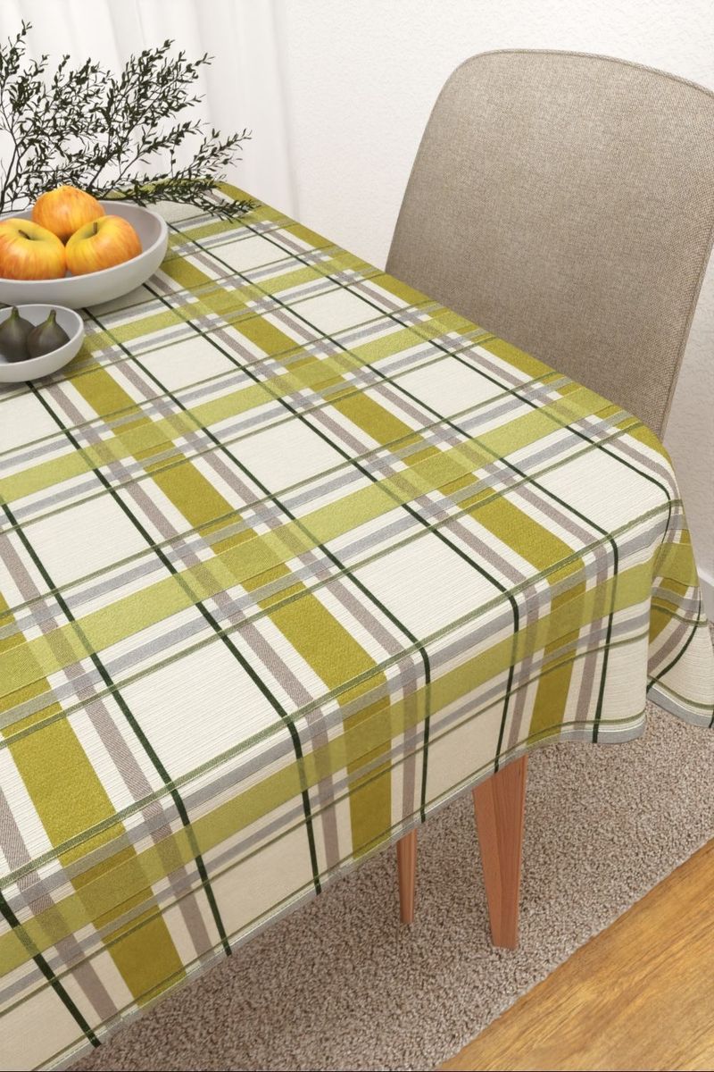 Tischdecke eckig in grn