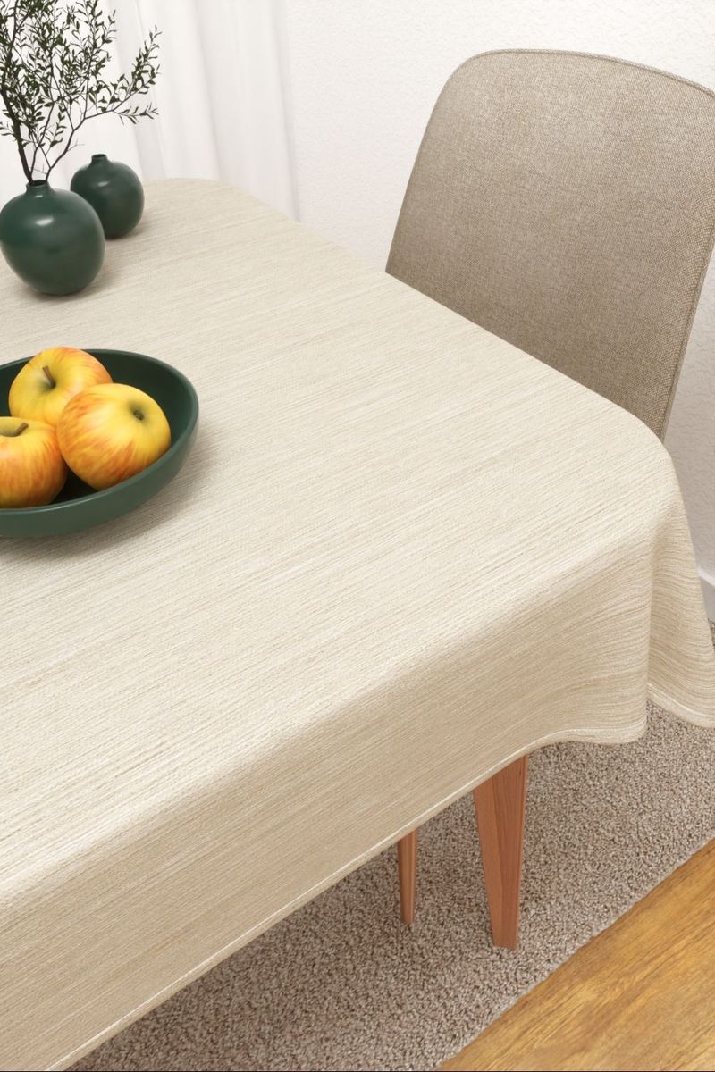 Tischdecke eckig in wei
