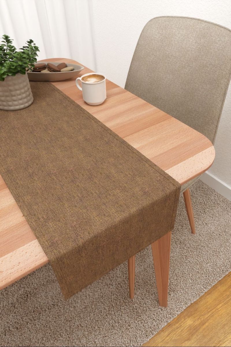 Tischlufer in beige