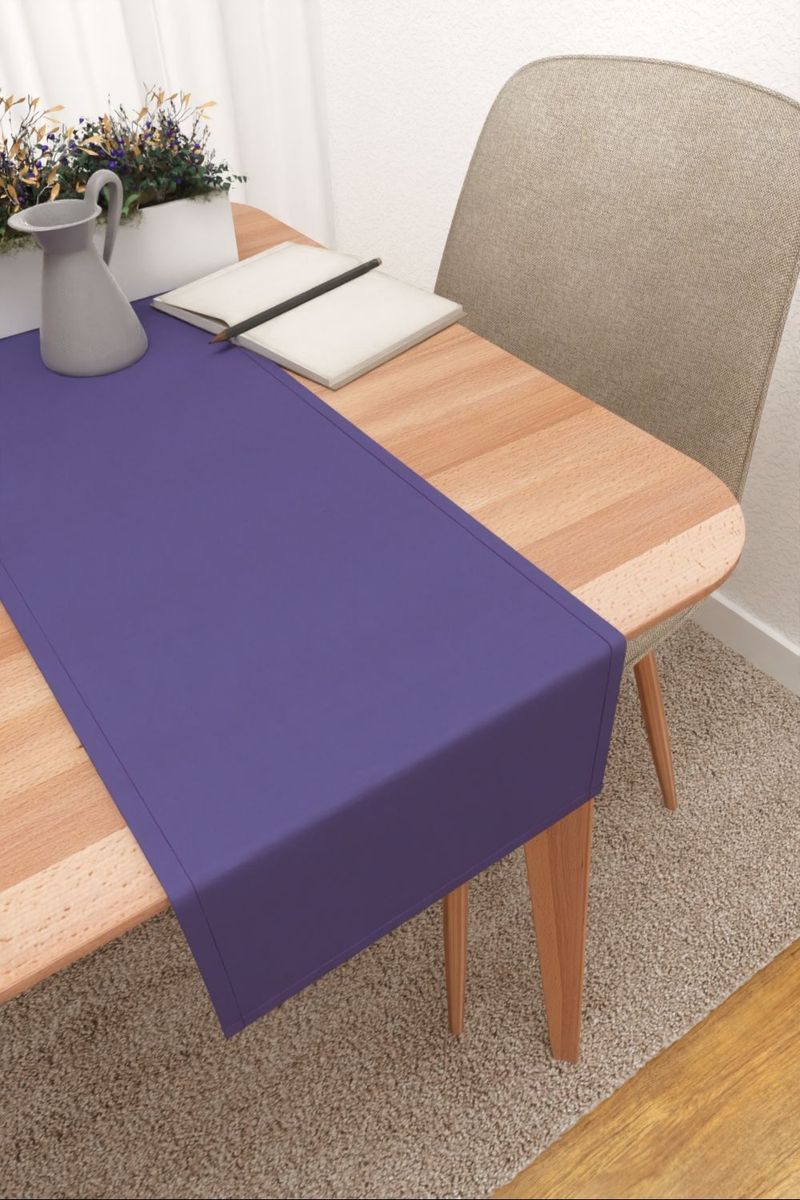 Tischlufer in blau
