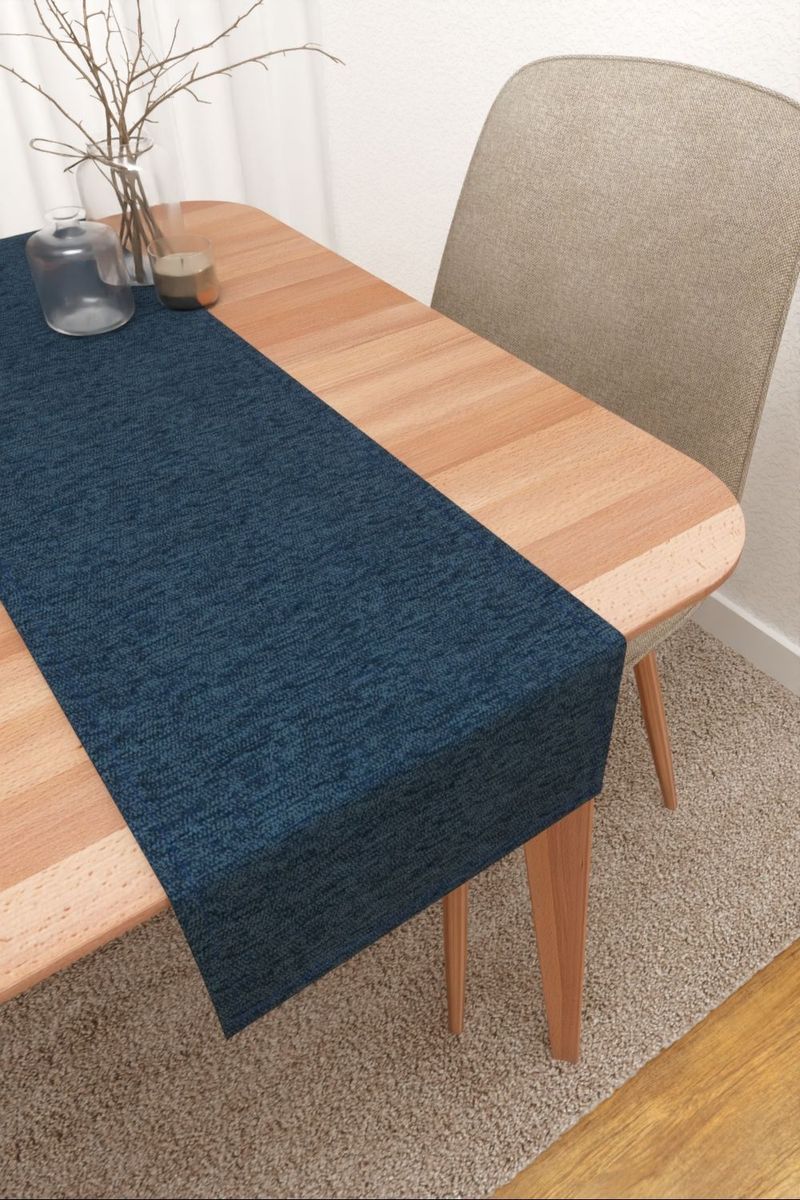 Tischlufer in blau