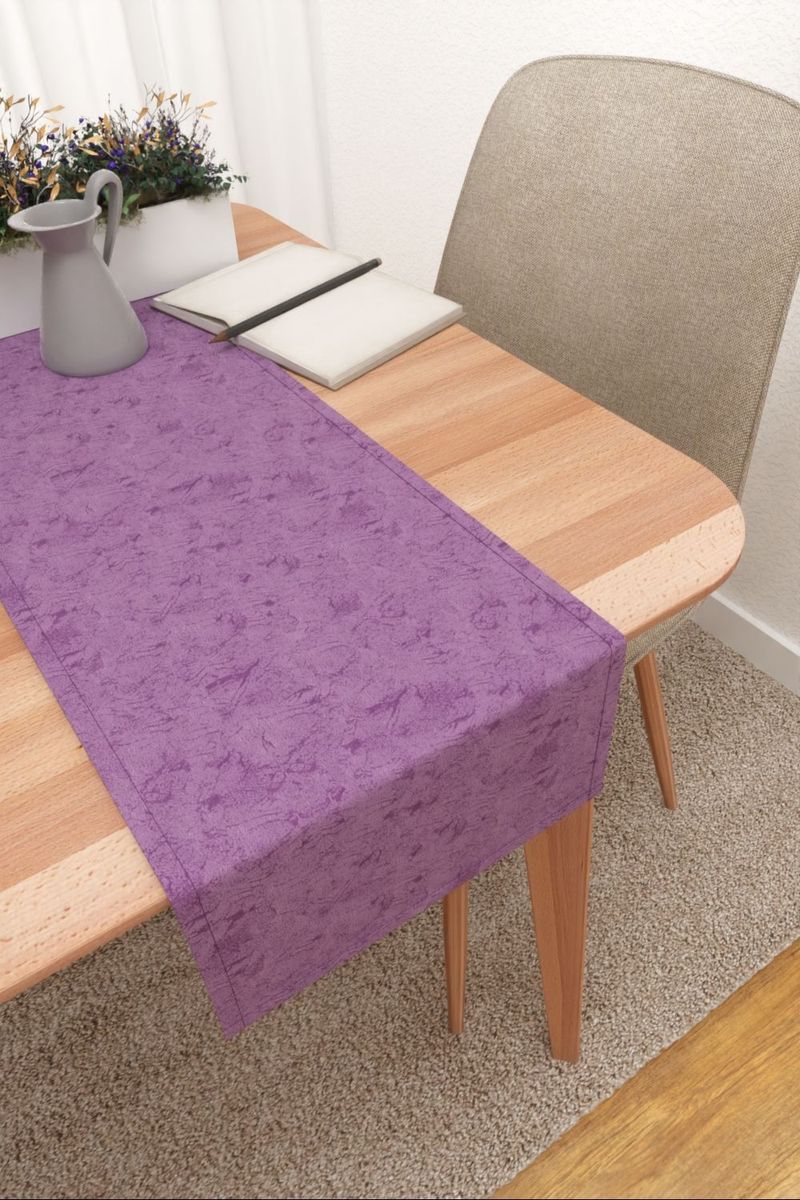 Tischlufer in violett