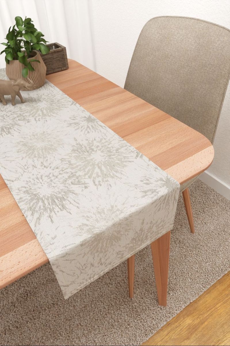 Tischlufer in beige