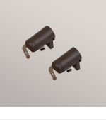 braun Vorschau 1 Paar Klemmträger #0V braun