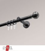 titan Vorschau Lysel - SET Opal 160cm Träger offen mit Endstücke Kugel in Weiß #1W titan