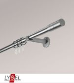 edelstahl-optik Vorschau Lysel - SET Zylinder Stange Ø 20mm #1W edelstahl-optik