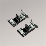 schwarz Vorschau Klemmträger Exklusiv Cosiflor #0H schwarz