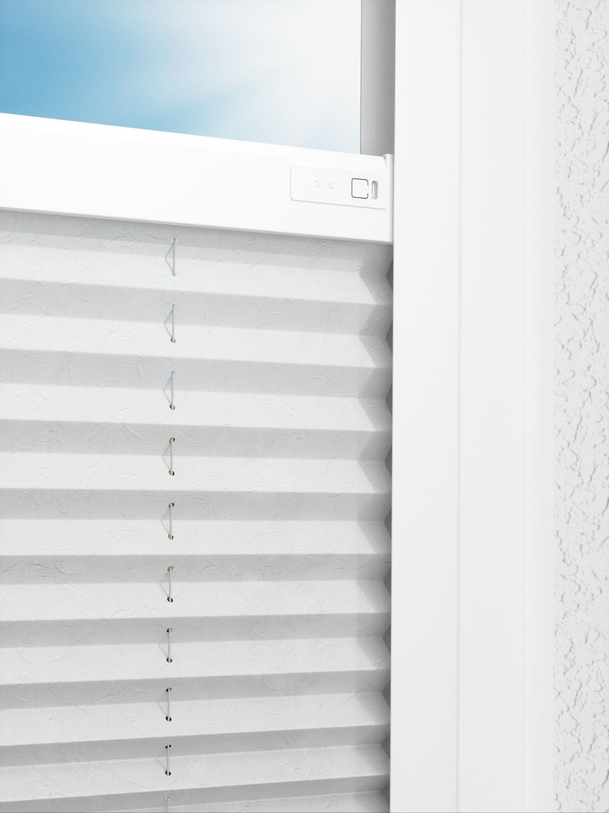 Detailansicht LYSEL HOME Plissee 106A Svea Crush