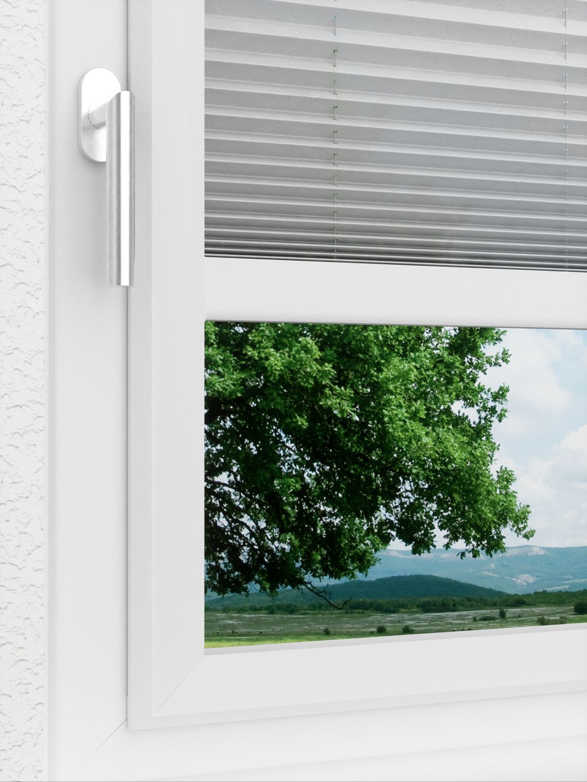 Detailansicht LYSEL HOME Plissee 106A Svea Crush