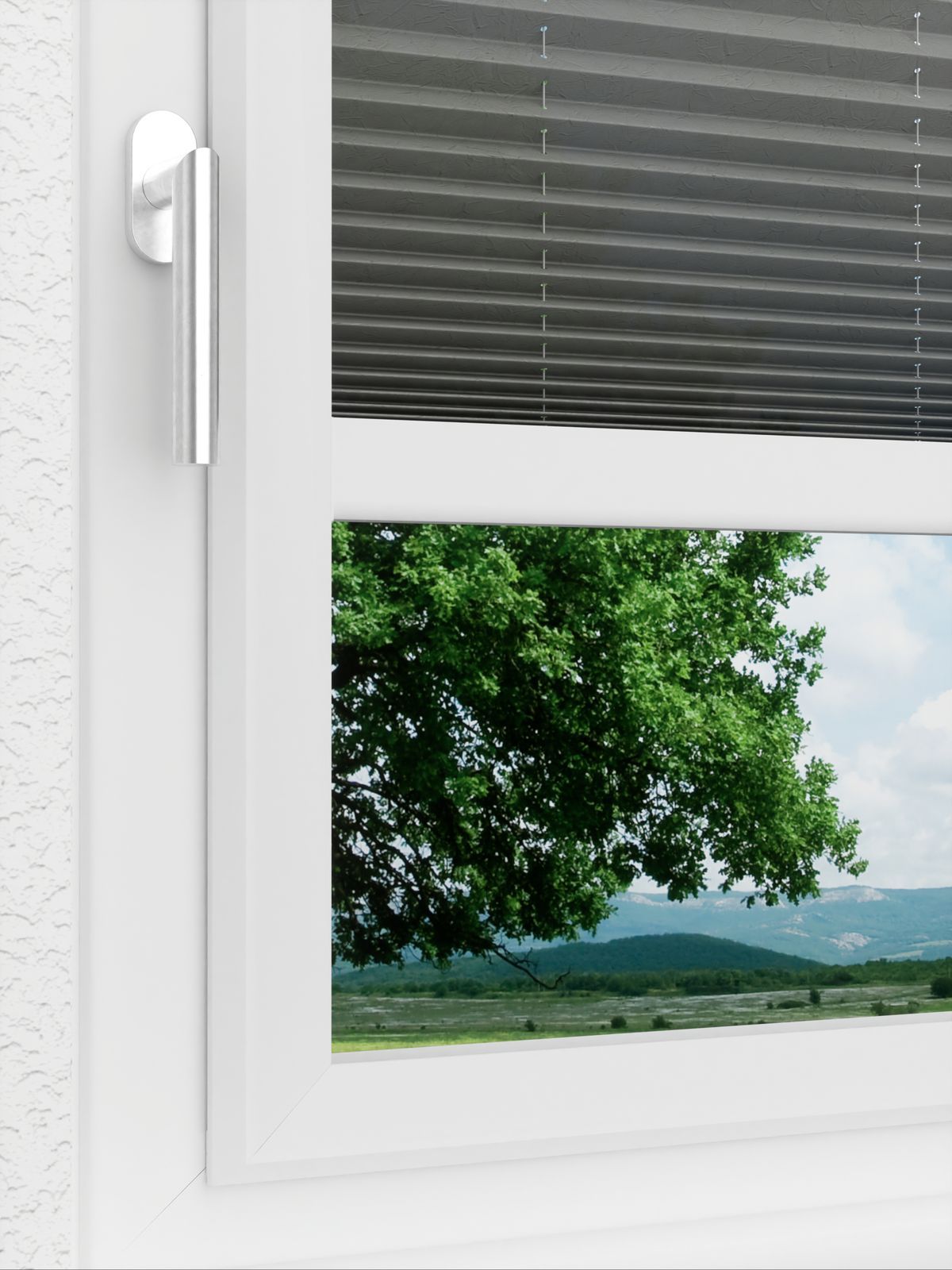 Detailansicht LYSEL HOME Plissee 109A Svea Crush