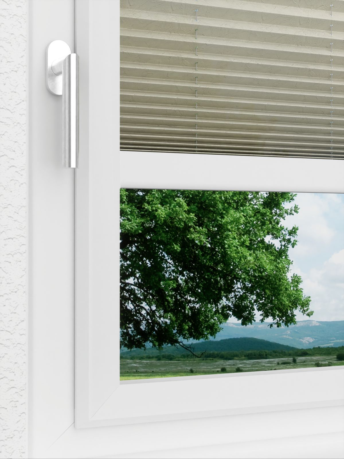 Detailansicht LYSEL HOME Plissee 129A Svea Crush