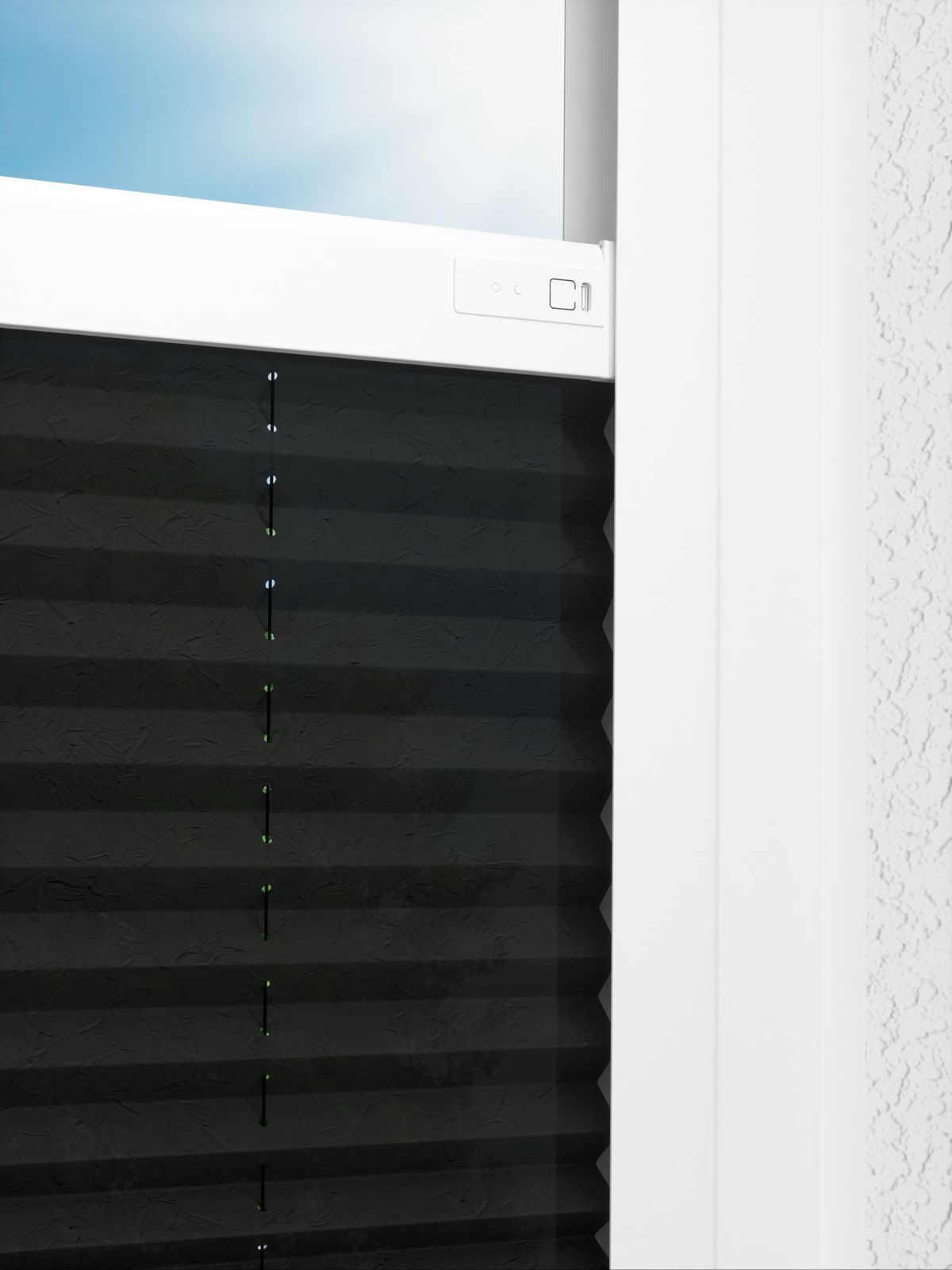 Detailansicht LYSEL HOME Plissee 131A Svea Crush