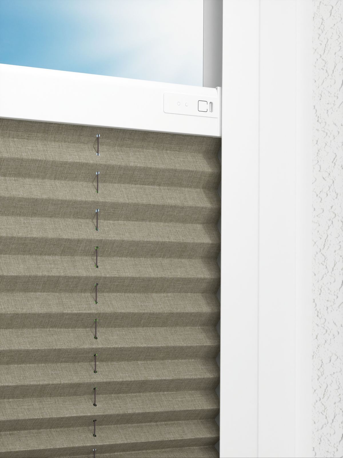 Detailansicht LYSEL HOME Plissee 134A Frya BO