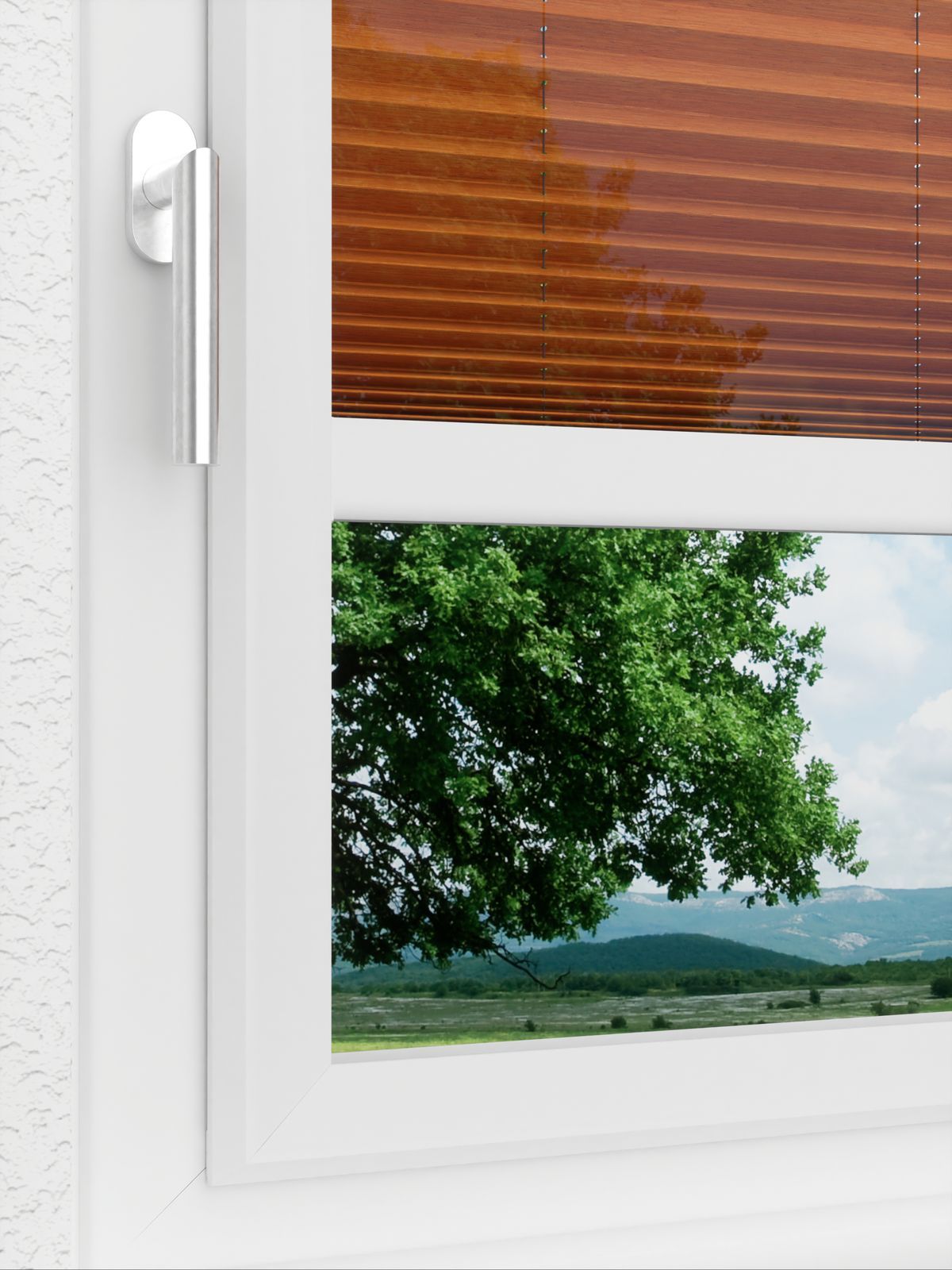 Detailansicht LYSEL HOME Plissee 415A Marina Island