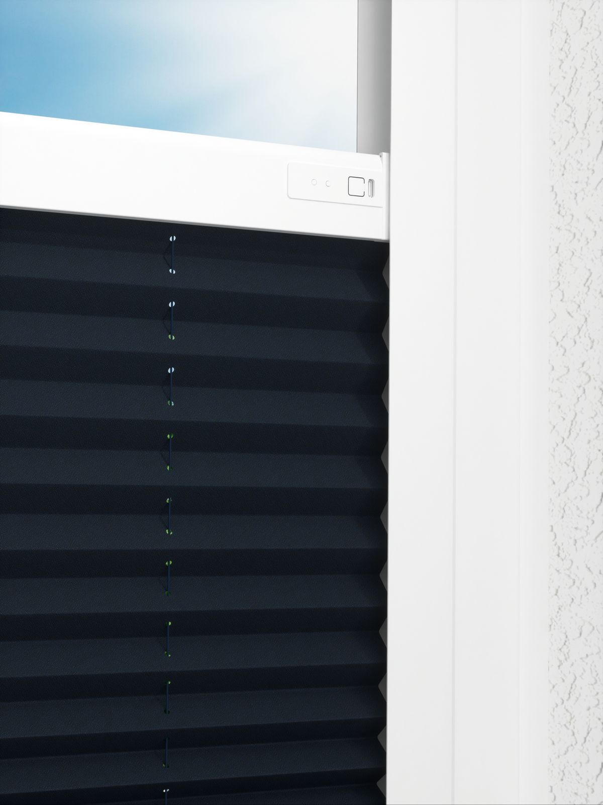 Detailansicht LYSEL HOME Plissee 425A Colourmix