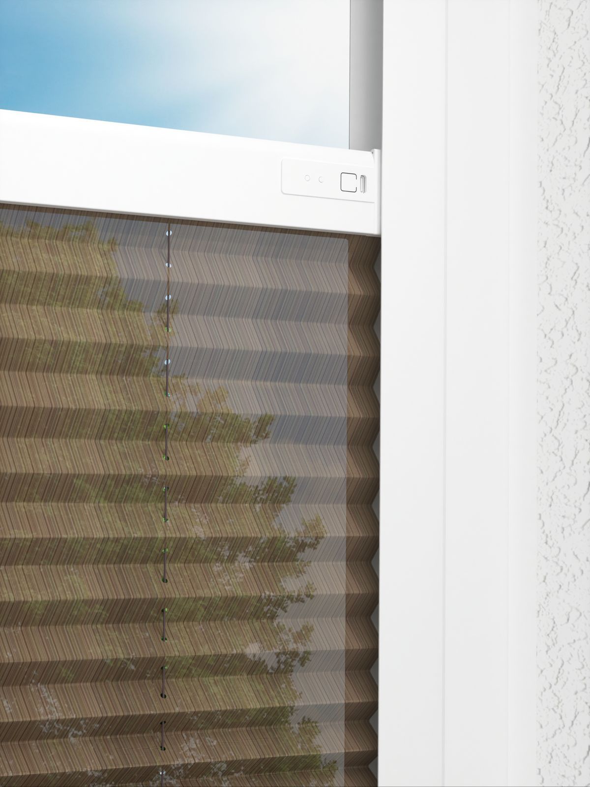 Detailansicht LYSEL HOME Plissee 433A Montara