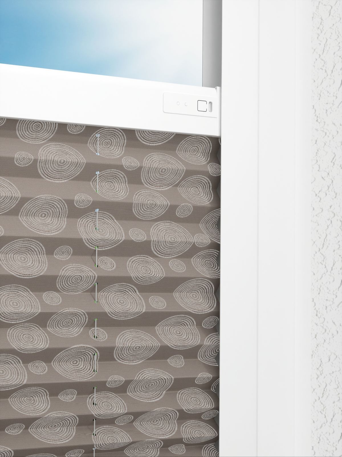 Detailansicht LYSEL HOME Plissee 411A Glenn