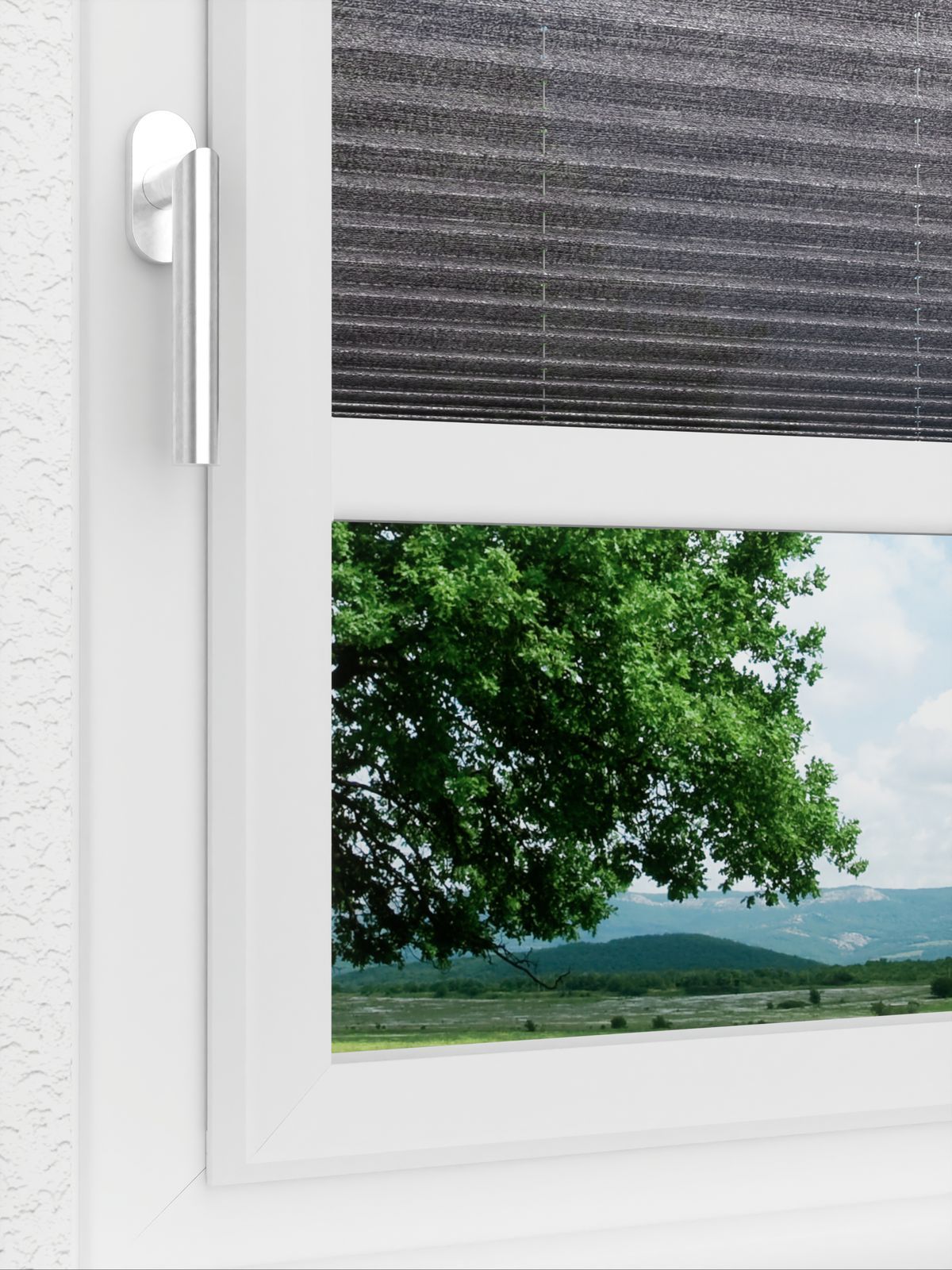 Detailansicht LYSEL HOME Plissee 405A Cliffside