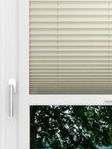 LYSEL HOME Plissee 125A Oliv Krepp Smart Frame Fensteransicht