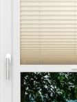 LYSEL HOME Plissee 133A Oliv Krepp Smart Frame Fensteransicht