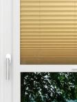 LYSEL HOME Plissee 225A Oliv Krepp Smart Frame Fensteransicht