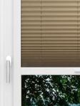 LYSEL HOME Plissee 234A Oliv Krepp Smart Frame Fensteransicht