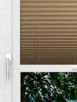 LYSEL HOME Plissee 235A Oliv Krepp Smart Frame Fensteransicht
