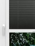 LYSEL HOME Plissee 137A Oliv Krepp Smart Frame Fensteransicht