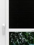 LYSEL HOME Plissee 138A Oliv Krepp Smart Frame Fensteransicht
