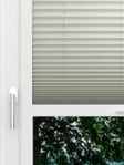 LYSEL HOME Plissee 212A Oliv Krepp Pearl Smart Frame Fensteransicht