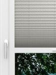 LYSEL HOME Plissee 210A Oliv Krepp Smart Frame Fensteransicht