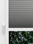 LYSEL HOME Plissee 136A Jarl Crush Pearl Smart Frame Fensteransicht