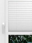 LYSEL HOME Plissee 209B Oliv Krepp Pearl Smart Frame Fensteransicht