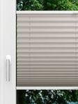 LYSEL HOME Plissee 128B Oliv Krepp Fensteransicht