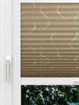 LYSEL HOME Plissee 318A Whirl Pattern Smart Frame Fensteransicht