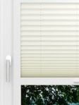 LYSEL HOME Plissee 140B Oliv Krepp Pearl Smart Frame Fensteransicht